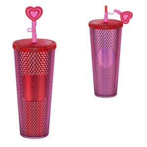 2024 Disney Parks Mickey Valentine's Day Spike Tumbler